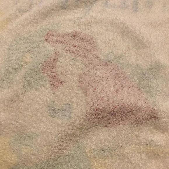 Vintage Disney Little Mermaid Towel Franco Cotton 43.5  x 22 Inch Taiwan - Picture 15 of 16